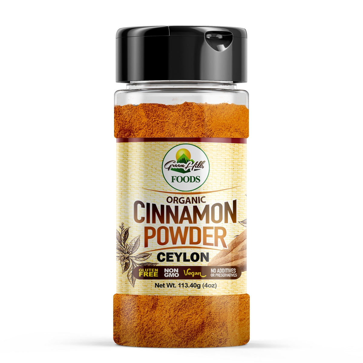Cinnamon Powder Ceylon – 113.4g (4oz)