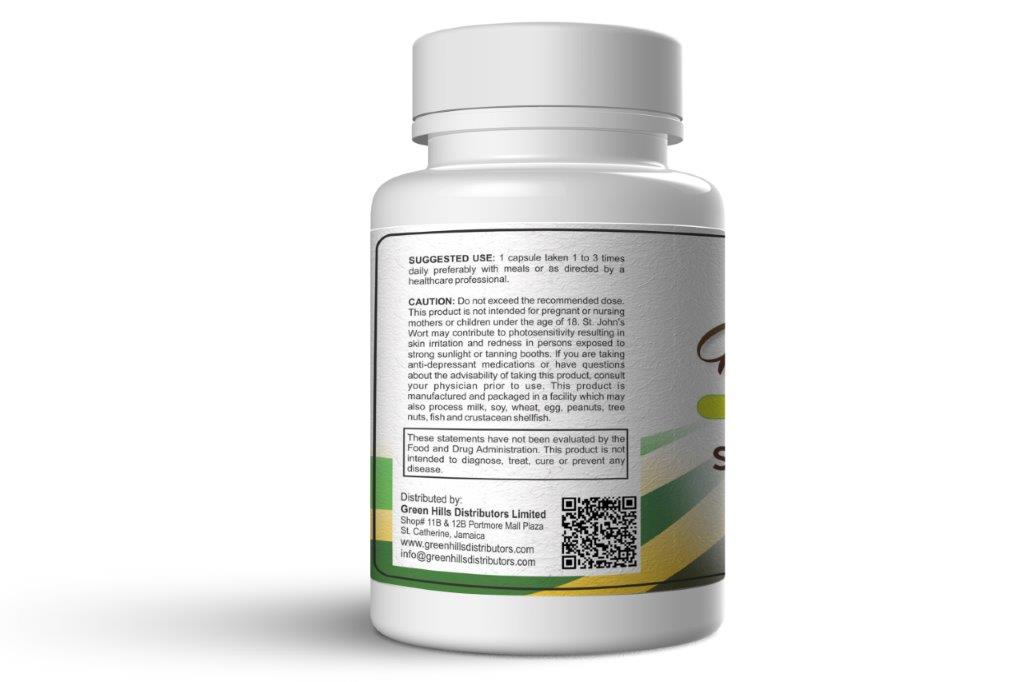 St. John's Wort 500mg - 100 caps