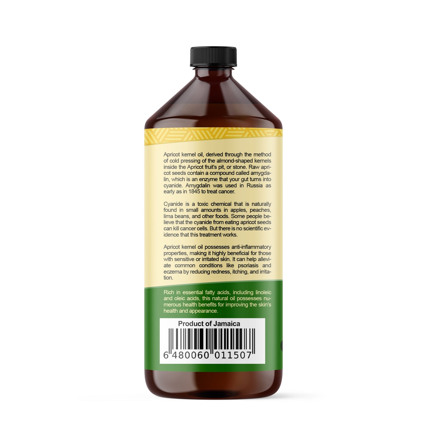 Apricot Seed Edible Oil – 236.59ml (8fl oz)
