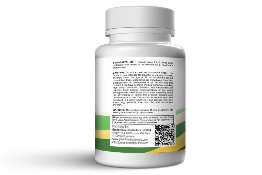 Green Tea 500mg - 60caps