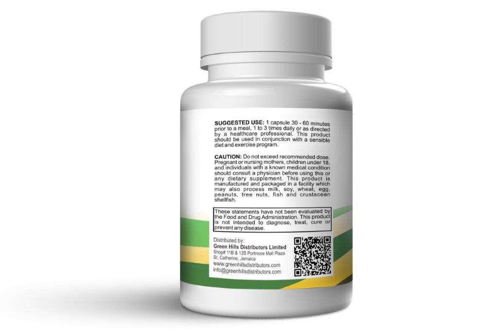 Green Coffee Bean Ext. 400mg - 60 V/caps