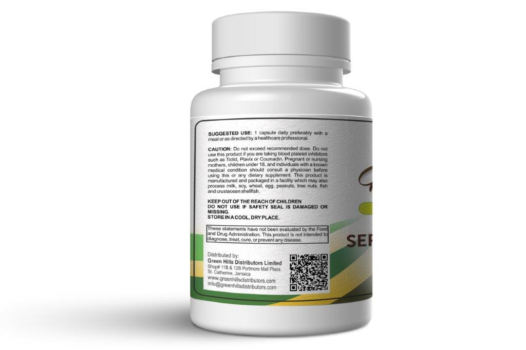Serrapeptase 40,000SU - 90 V/caps