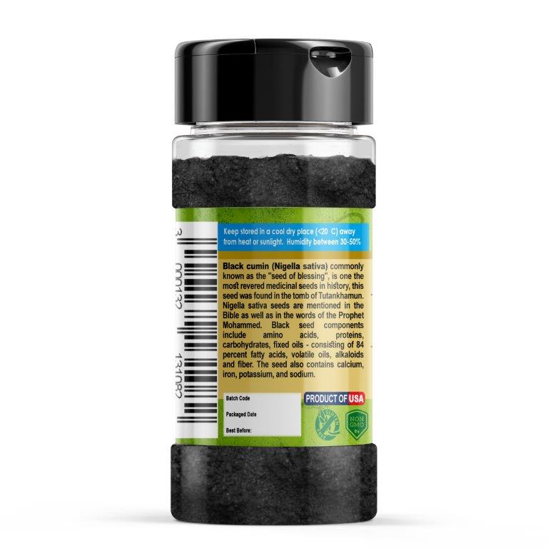 Black Cumin Seed Whole -113.4g (4oz)