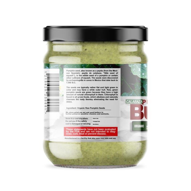 Pumpkin Seed Butter - Organic 340.8g (12oz)