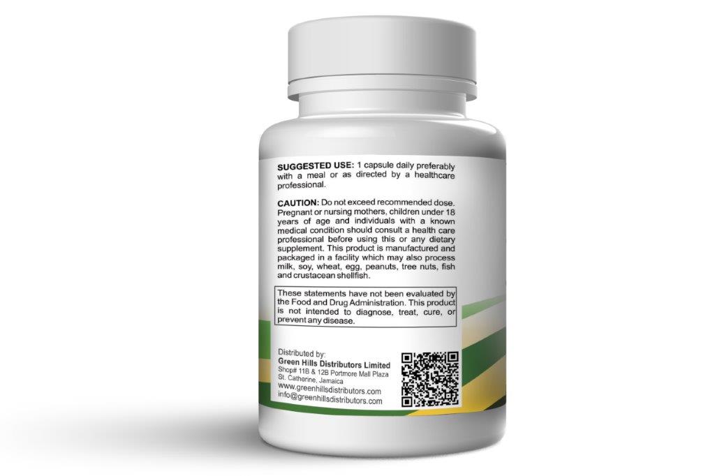 Turmeric with Bio - Perine 750mg - 60 Caps