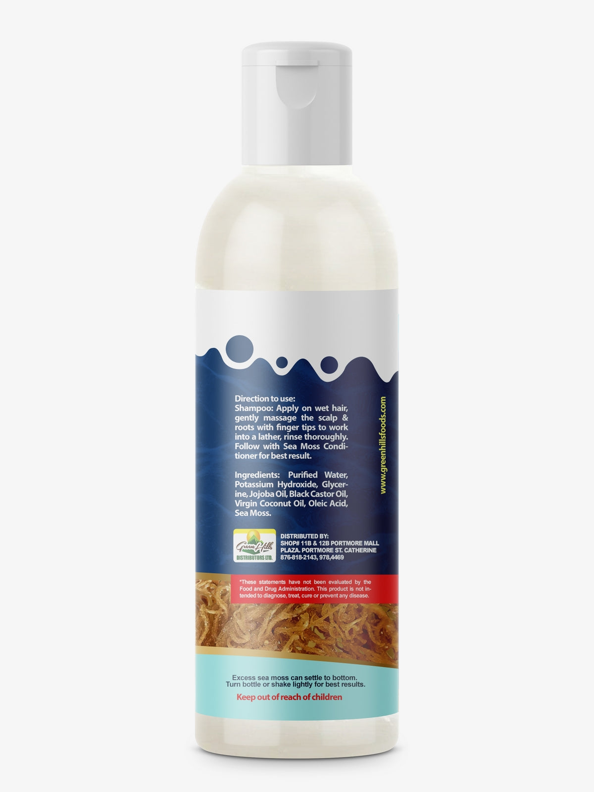 Sea Moss Shampoo - 354.88ml (12fl oz)