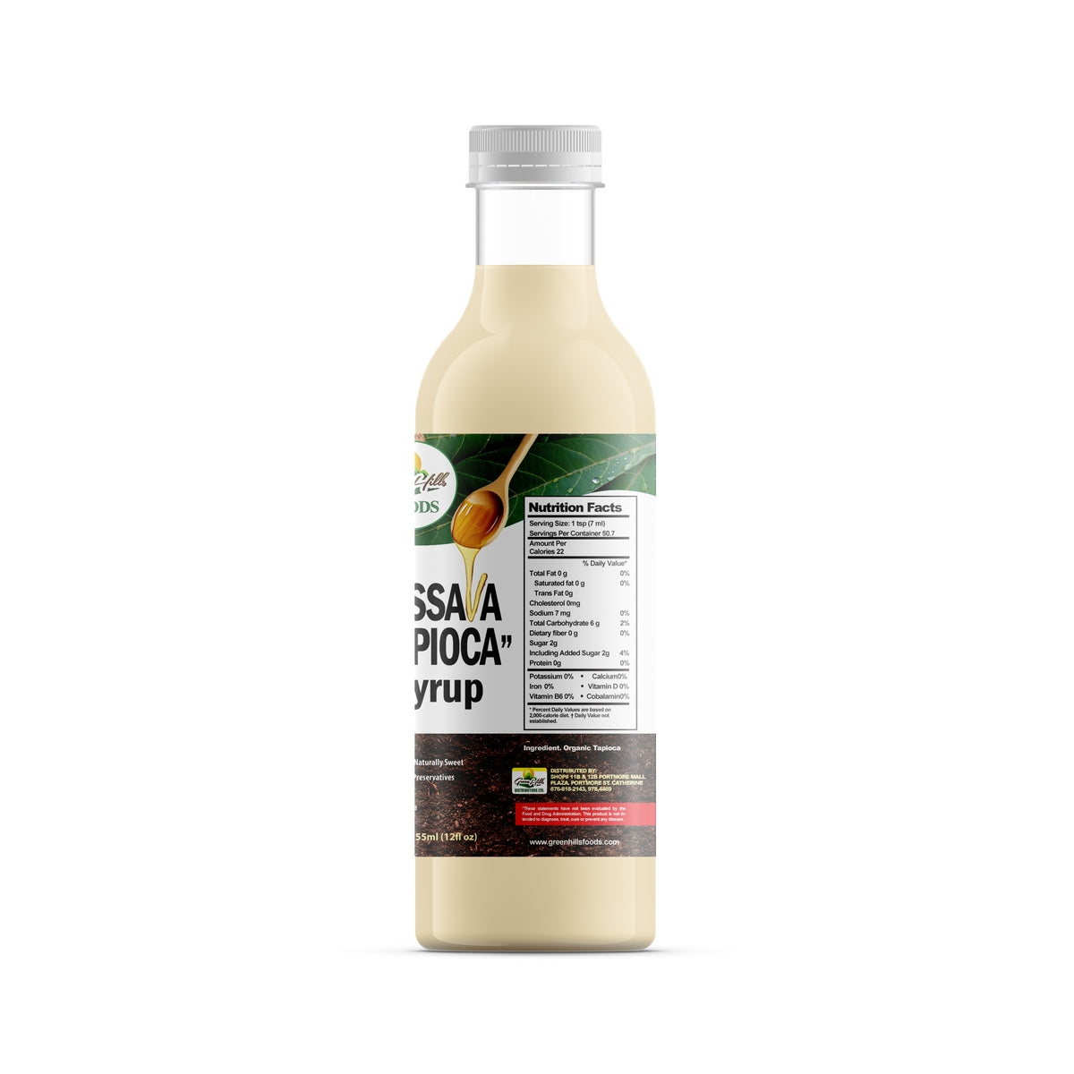 Cassava “Tapioca” Syrup – Organic – 355ml (12.fl. oz)