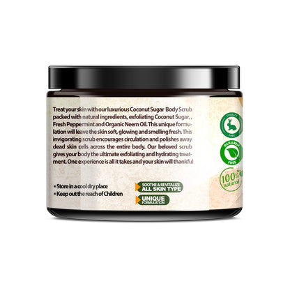 Coconut Sugar Body Scrub– 355g (12.50 oz)