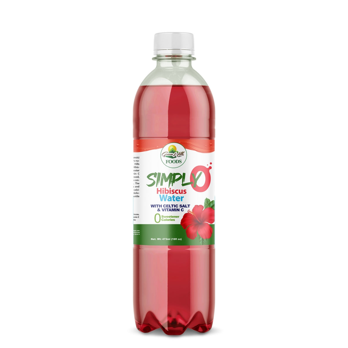 Simply 0 Hibiscus Water – 473ml (16fl oz)