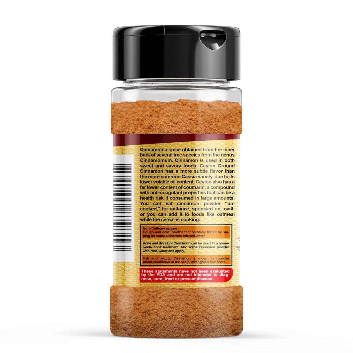 Cinnamon Powder Ceylon  – 113.4g (4oz)