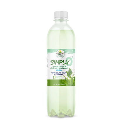 Simply 0 Lemon Grass & Guinea Hen Weed Water – 473ml (16fl oz)