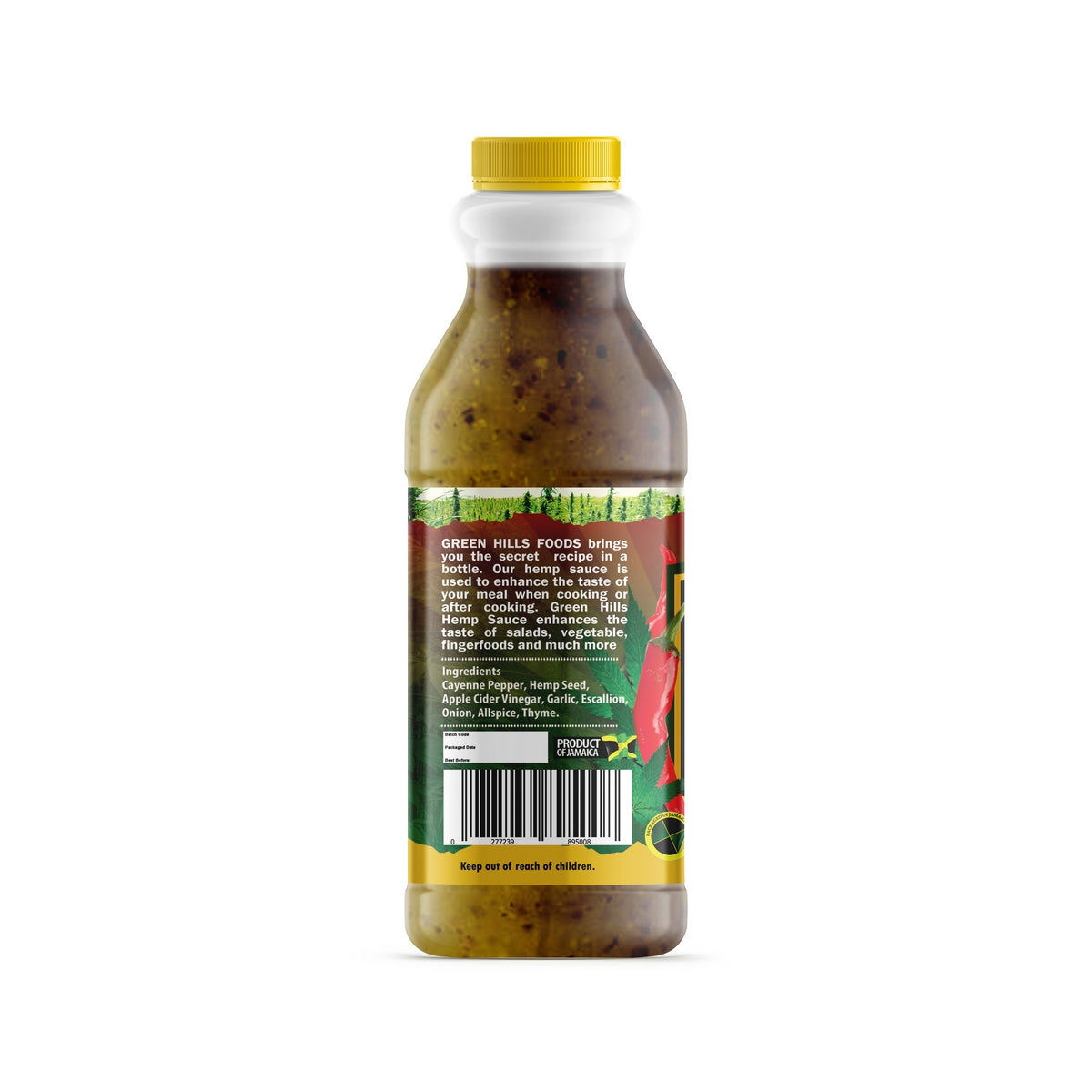 Hemp Sauce with Cayenne Pepper -354.88g (12fl oz)