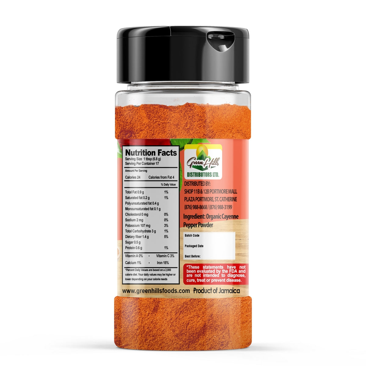 Cayenne Pepper Powder -113.40g (4oz)