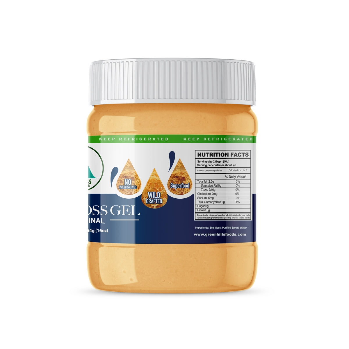 Sea Moss Gel – Original – 454g (16oz)