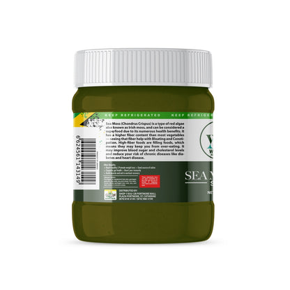 Sea Moss Gel – Spirulina – 454g (16oz)