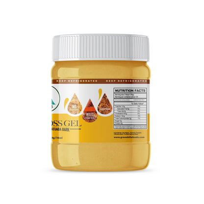 Sea Moss Gel – Turmeric & Catuaba Bark - 454g (16oz)