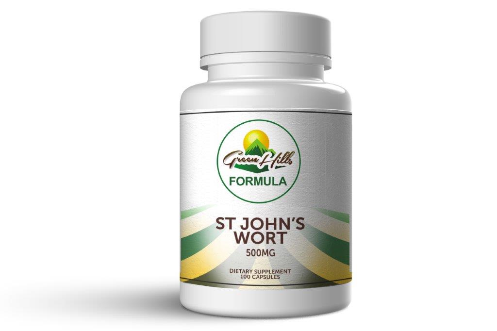 St. John's Wort 500mg - 100 caps