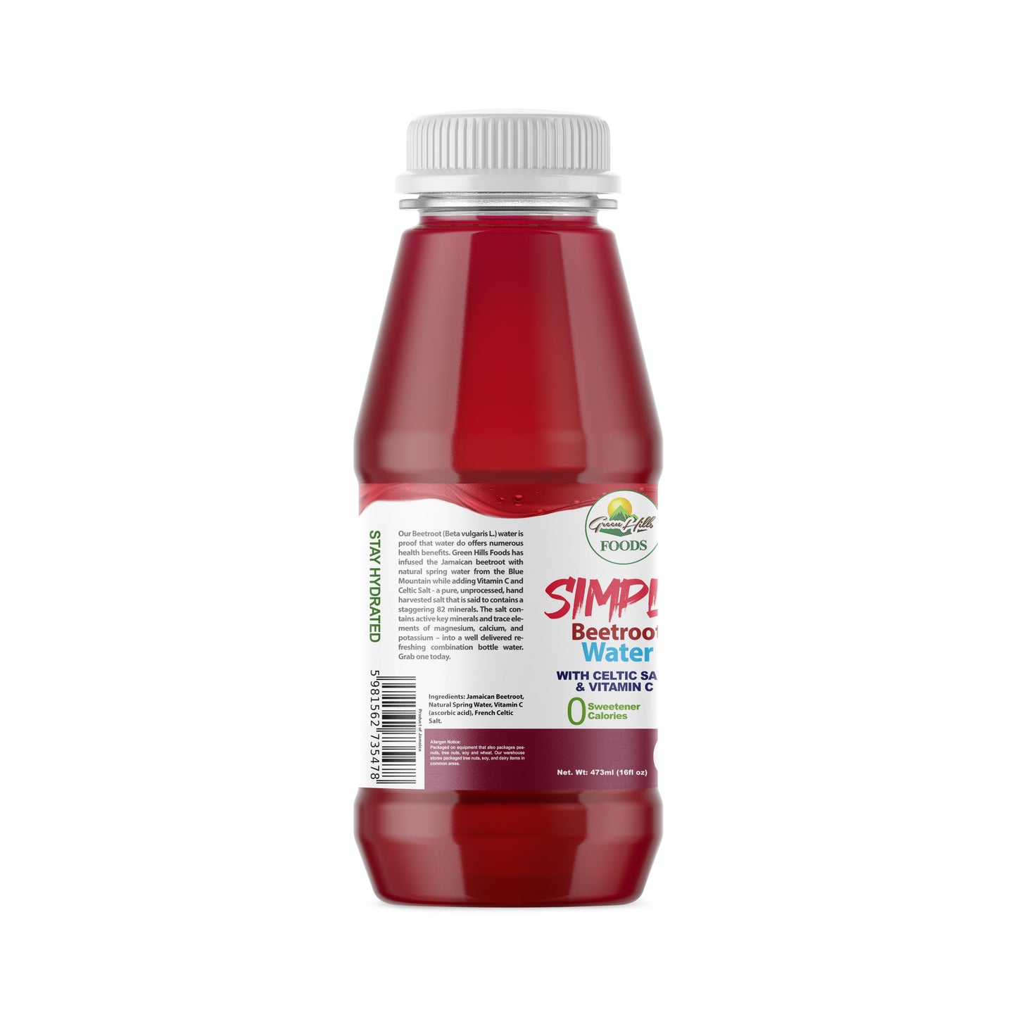 Simply 0 Beetroot Water – 473ml (16fl oz)