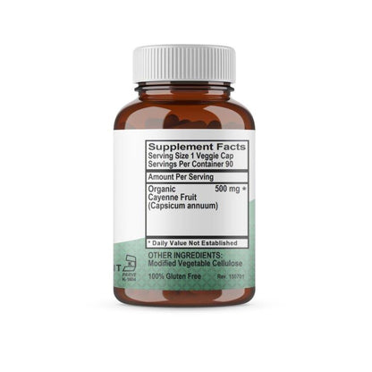 Cayenne - 500mg - 90caps