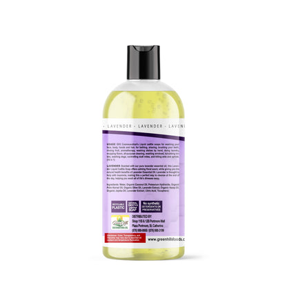 Castile Soap - Liquid - Lavender -473.17ml (16fl oz)