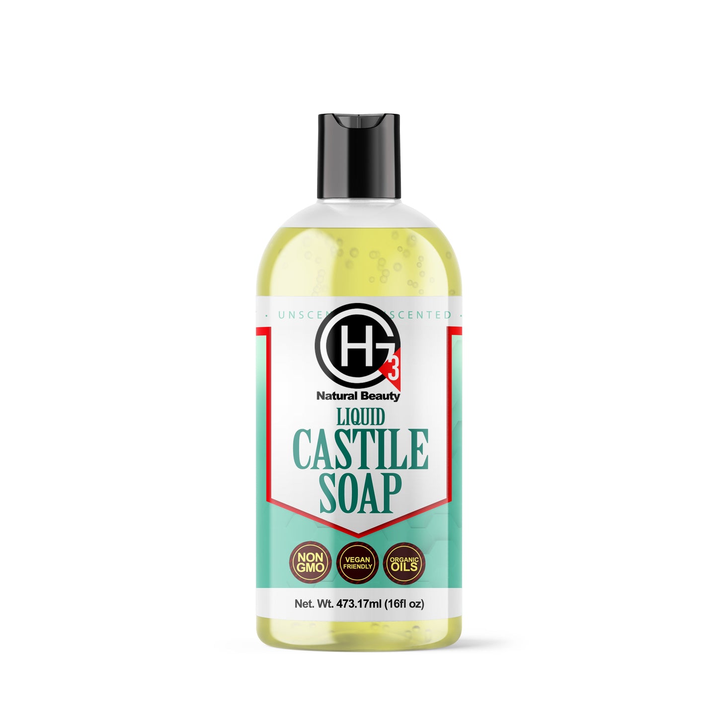 Castile Soap - Liquid - Peppermint 473.17ml (16fl oz)