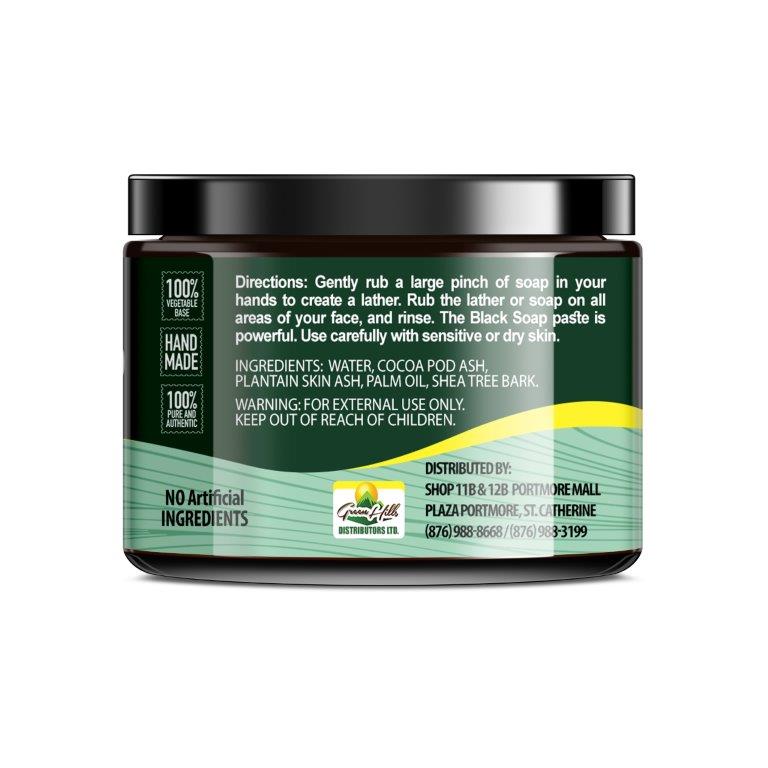 Raw African Black Soap