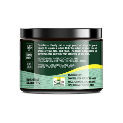 Raw African Black Soap