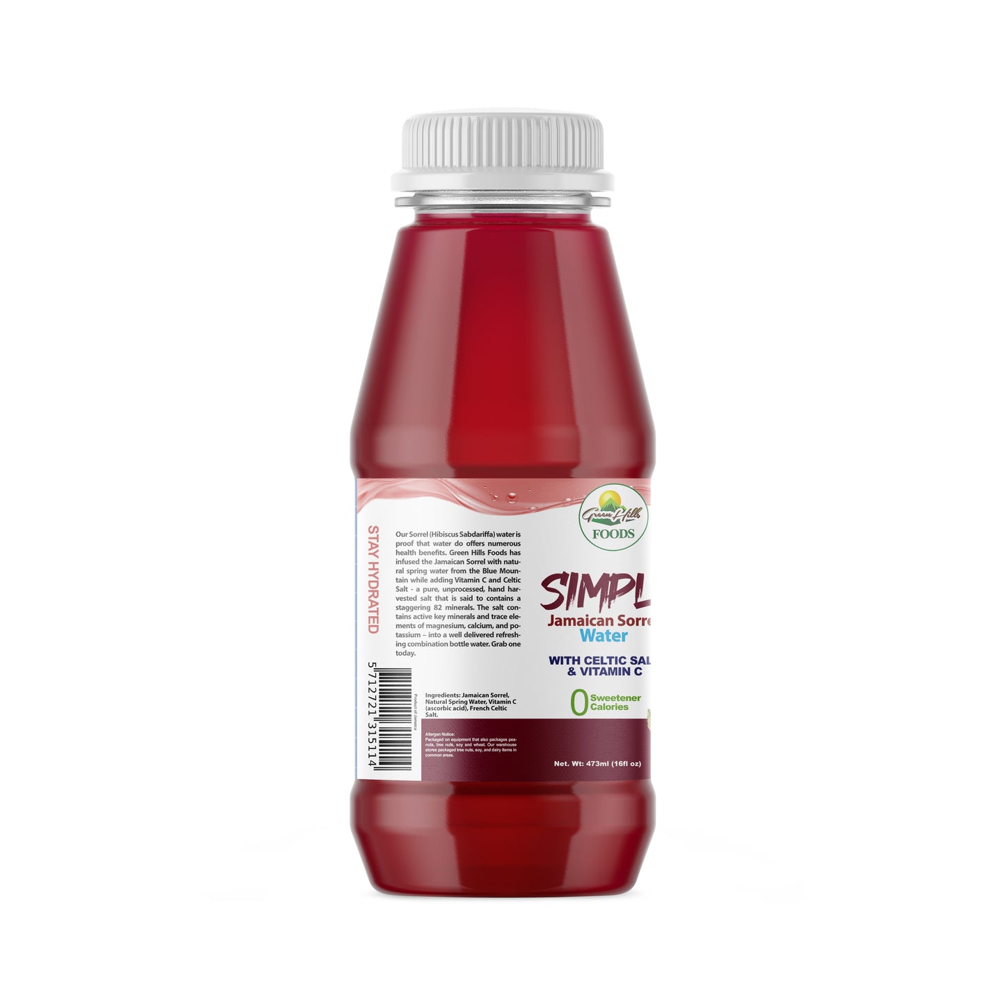 Simply 0 Sorrel Water – 473ml (16fl oz)