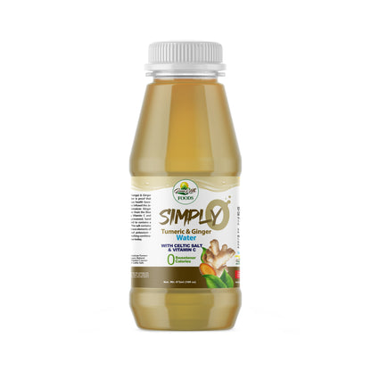 Simply 0 Turmeric & Ginger Water – 473ml (16fl oz)