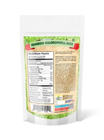 Rice - Bamboo (Chlorophyll) - 453.6g (16oz)