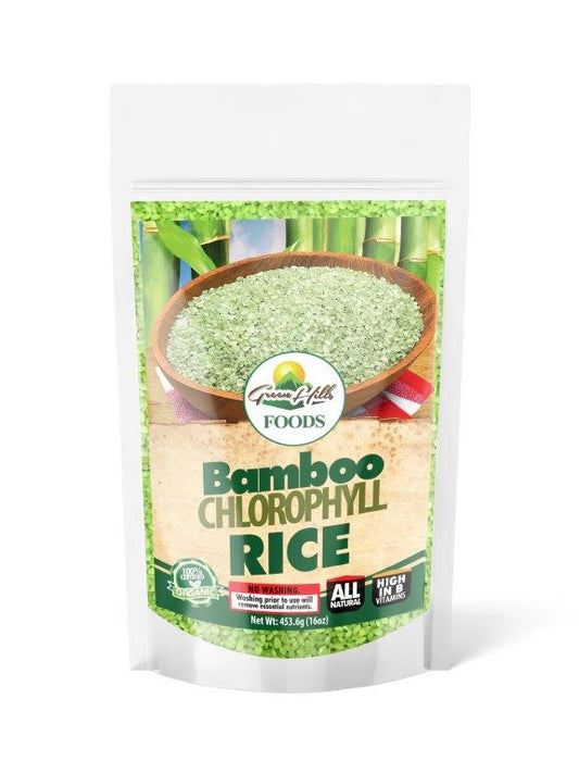 Rice - Bamboo (Chlorophyll) - 453.6g (16oz)