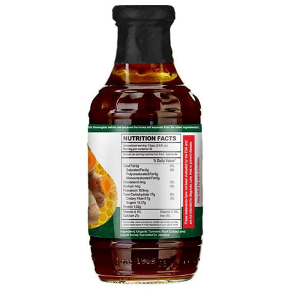 Bee Honey (Jamaica) With Turmeric - 473ml (16 fl oz)