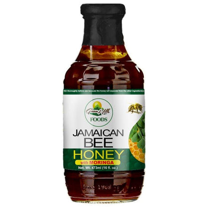 Bee Honey ( Jamaica) With Moringa Leaf - 473ml (16fl oz)