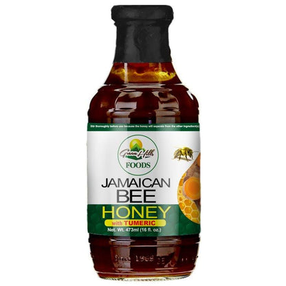 Bee Honey (Jamaica) With Turmeric - 473ml (16 fl oz)