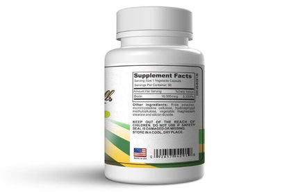 Biotin 10,000mcg - 90 caps