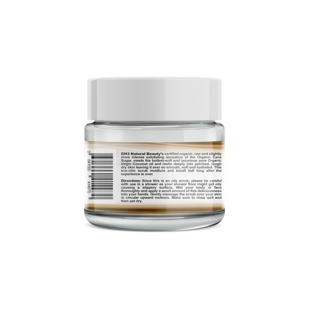 Cane Sugar Exfoliant with Coconut Oil 235.83g (10oz)