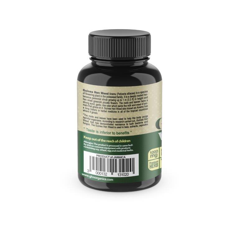 Guinea Hen Weed Capsules -1000mg (60Caps)