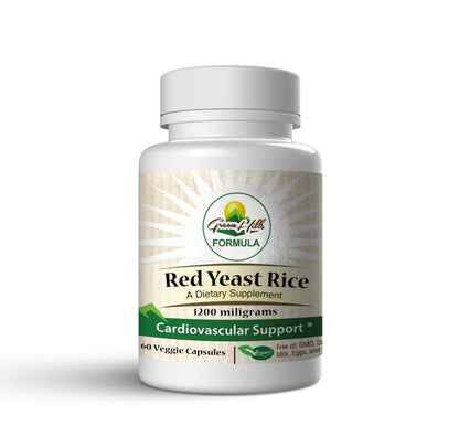 Red Yeast Rice 1200mg - 60 v/caps