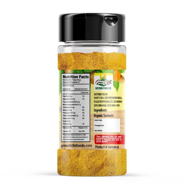 Turmeric Powder - Organic -141.74g (5oz)