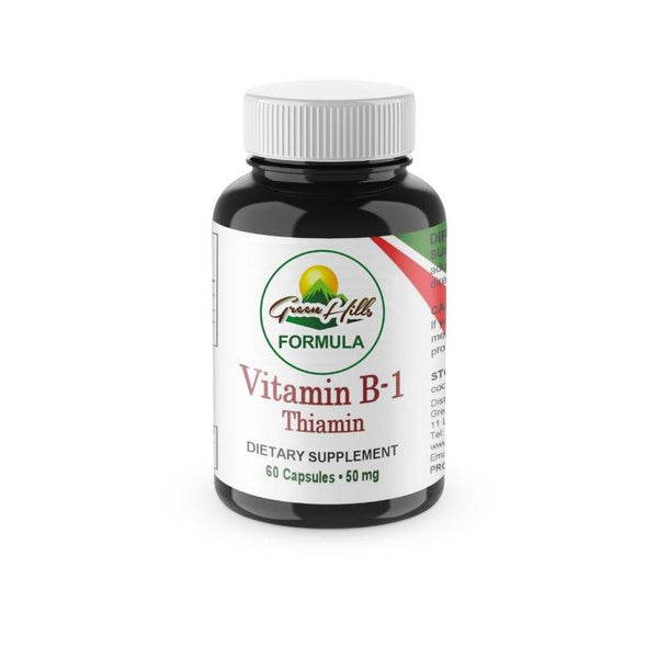 Vitamin B1 (Thiamin) 50mg – 60 Caps