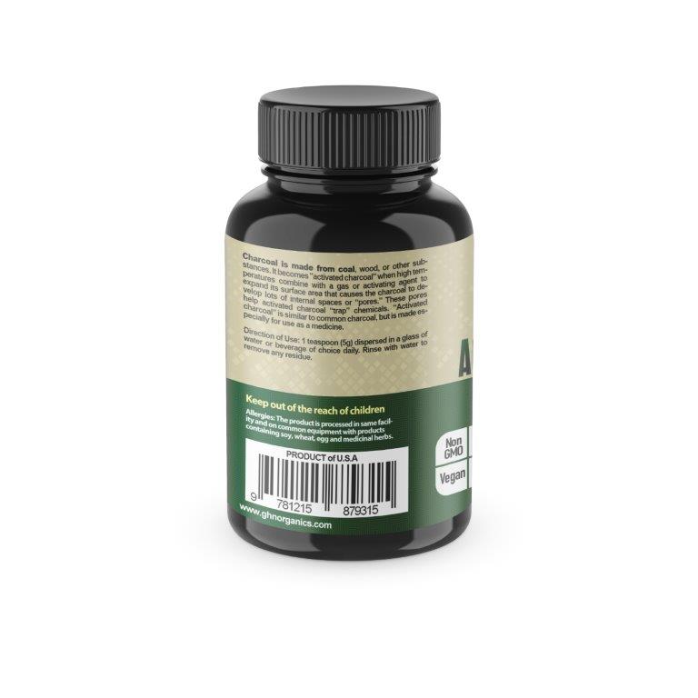 Activated Charcoal Powder - 110g - 3.8oz