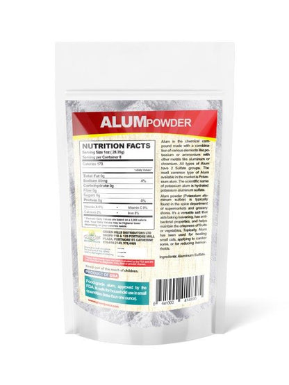 Alum Powder - Food Grade -226.80g (8oz)