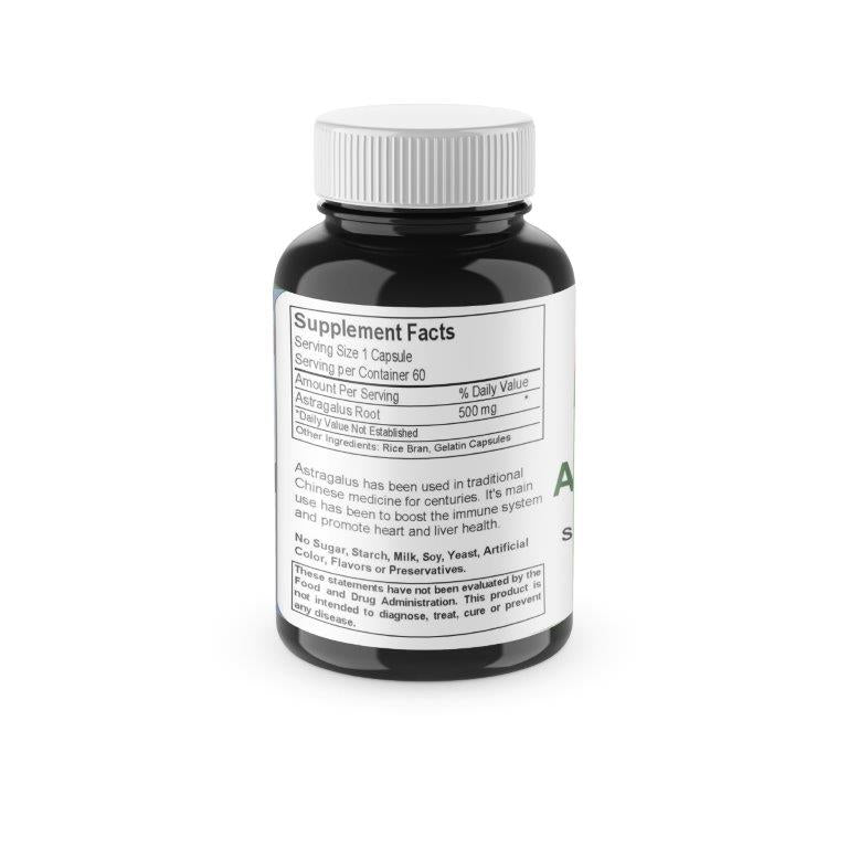 Astragalus 500mg – 60 Caps.