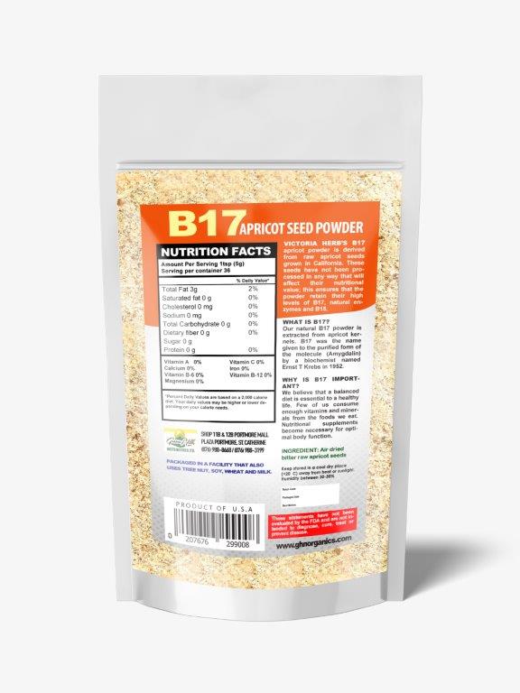 Apricot Powder - B17 - 150g (5.29oz)