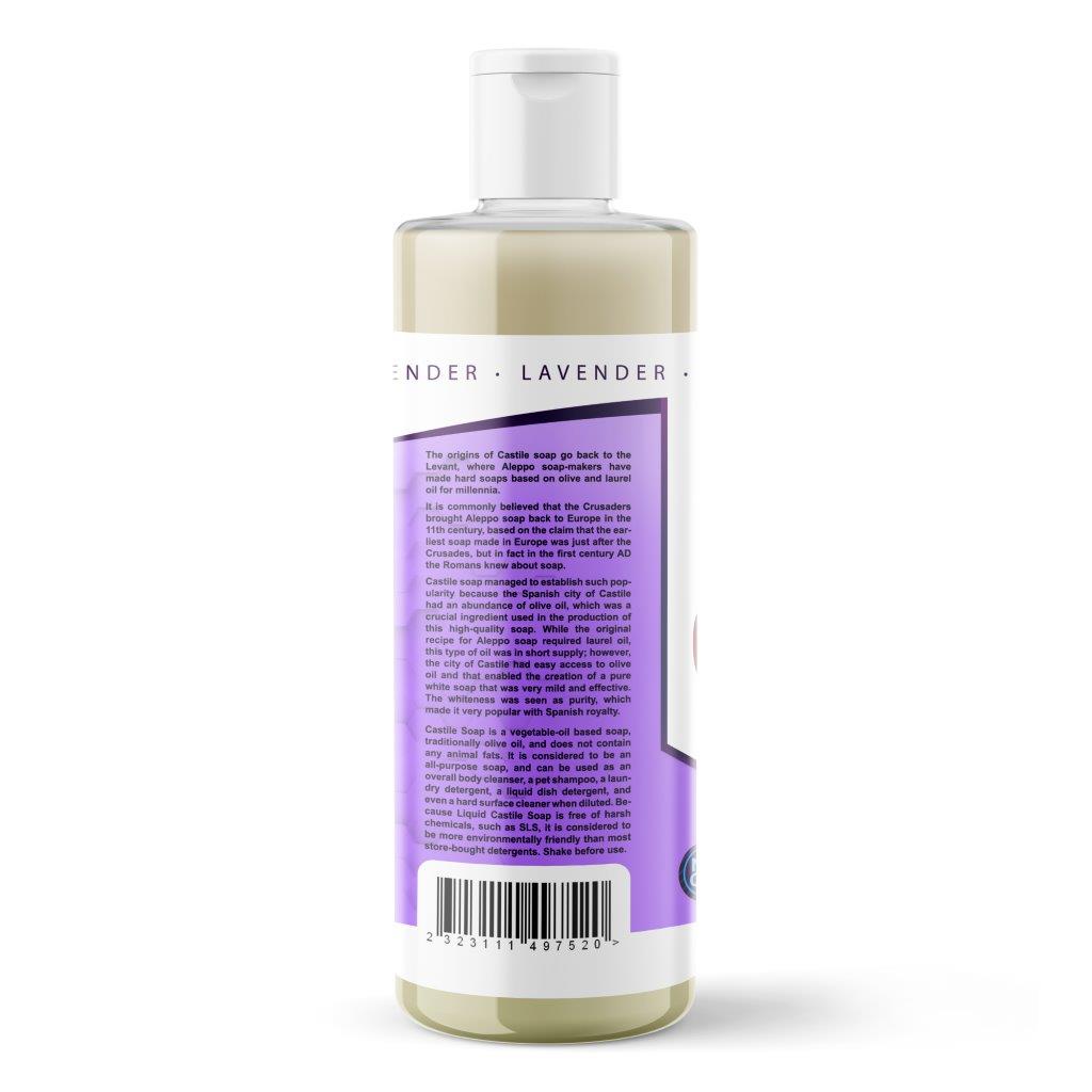 Castile Soap - Liquid - Lavender -473.17ml (16fl oz)