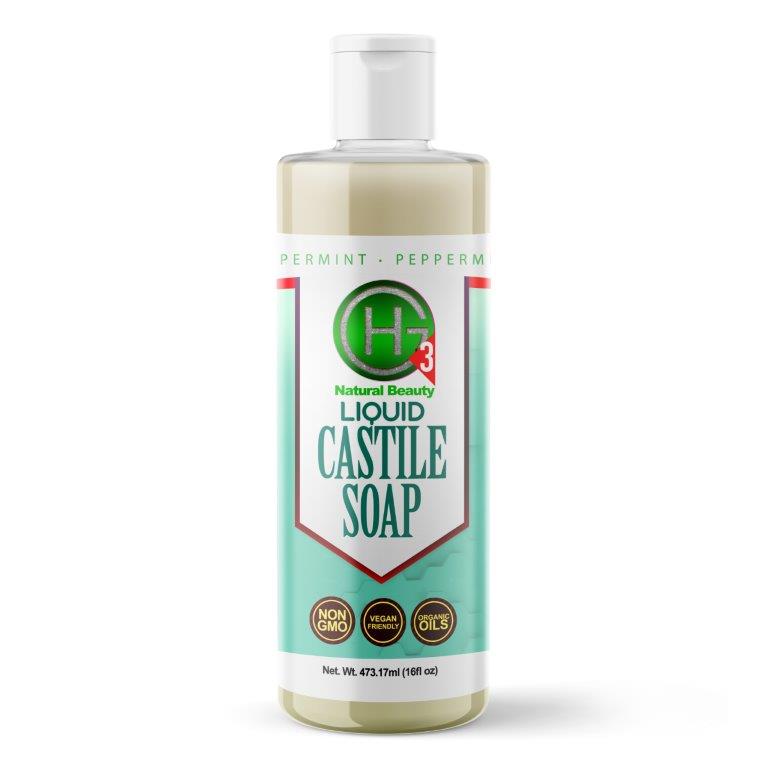 Castile Soap - Liquid - Peppermint 473.17ml (16fl oz)