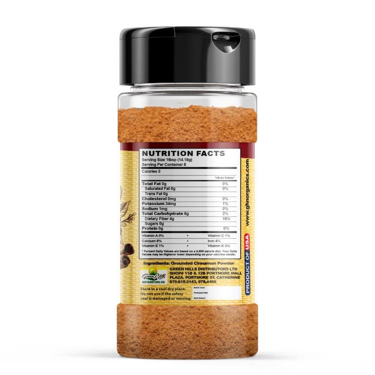 Cinnamon Powder - Ceylon -113.40g (4oz)