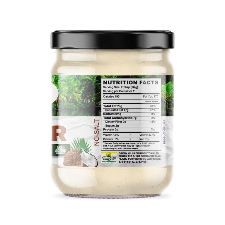 Coconut Butter - Organic- 340g (12oz)