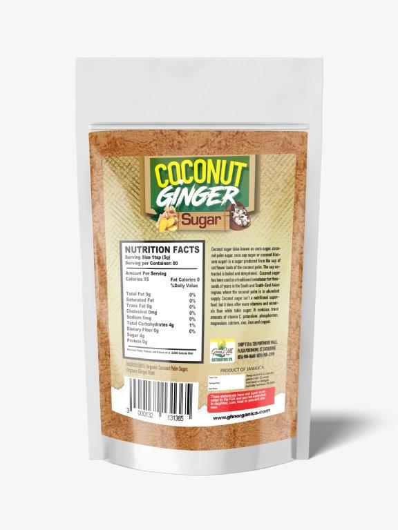 Coconut Ginger Sugar -400g (14oz)