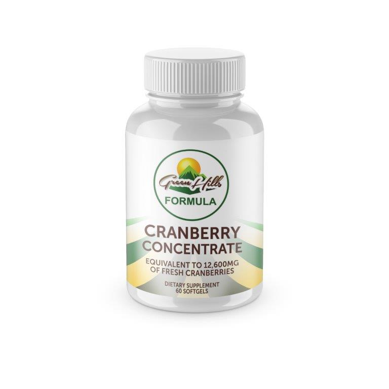 Cranberry Soft Gel 12600mg. - 60 Sgels.